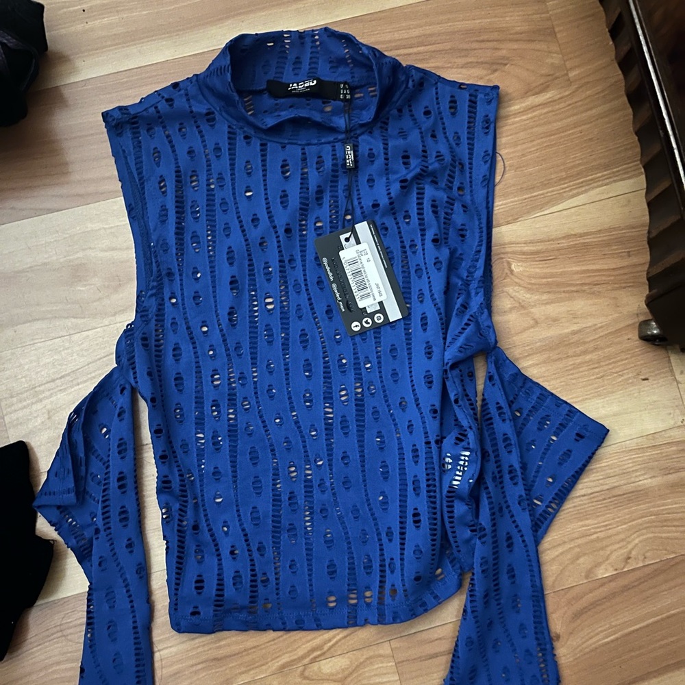 Jaded London blue top